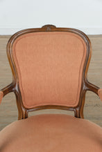 Load image into Gallery viewer, Vintage Louis XV Style Bergère Armchair
