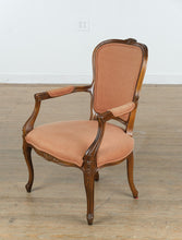 Load image into Gallery viewer, Vintage Louis XV Style Bergère Armchair
