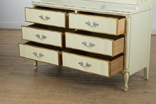 Load image into Gallery viewer, French Provincial Double Dresser with Bookcase – Dixie
