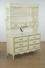 Load image into Gallery viewer, French Provincial Double Dresser with Bookcase – Dixie
