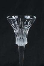 Load image into Gallery viewer, Ceska Bohemian Crystal Candlestick Holder 8.5 Inch Signed
