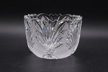 Load image into Gallery viewer, Cut Crystal Fan Pattern Scalloped Rim Bowl 5 5 Inch
