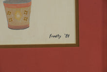 Load image into Gallery viewer, Original Signed Chinese Longevity Deity Shou Xing Calligraphy Painting Dated 1981 Framed
