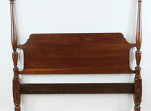 Load image into Gallery viewer, Mahogany Four Poster Bed Queen Size Traditional Turned Post Bed Frame
