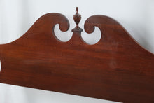 Load image into Gallery viewer, Full Size Mahogany Four Poster Bed with Carved Fluted Posts
