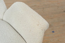 Load image into Gallery viewer, Mid Century Modern Boucle Swivel Lounge Chair with Aluminum Star Base
