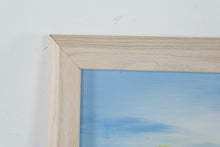 Load image into Gallery viewer, G Nelson Original Oil Painting Coastal Lighthouse Seascape 38 x 26
