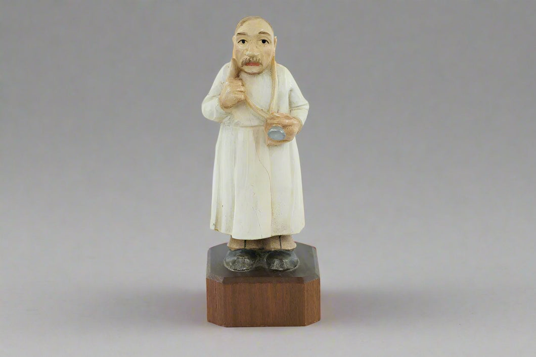 General Practitioner Anri Wood Carving (1958)