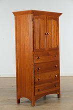 Load image into Gallery viewer, Homestead Shaker Armoire / Gentleman&#39;s Chest by Pennsylvania House
