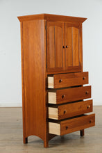 Load image into Gallery viewer, Homestead Shaker Armoire / Gentleman&#39;s Chest by Pennsylvania House
