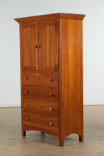 Load image into Gallery viewer, Homestead Shaker Armoire / Gentleman&#39;s Chest by Pennsylvania House
