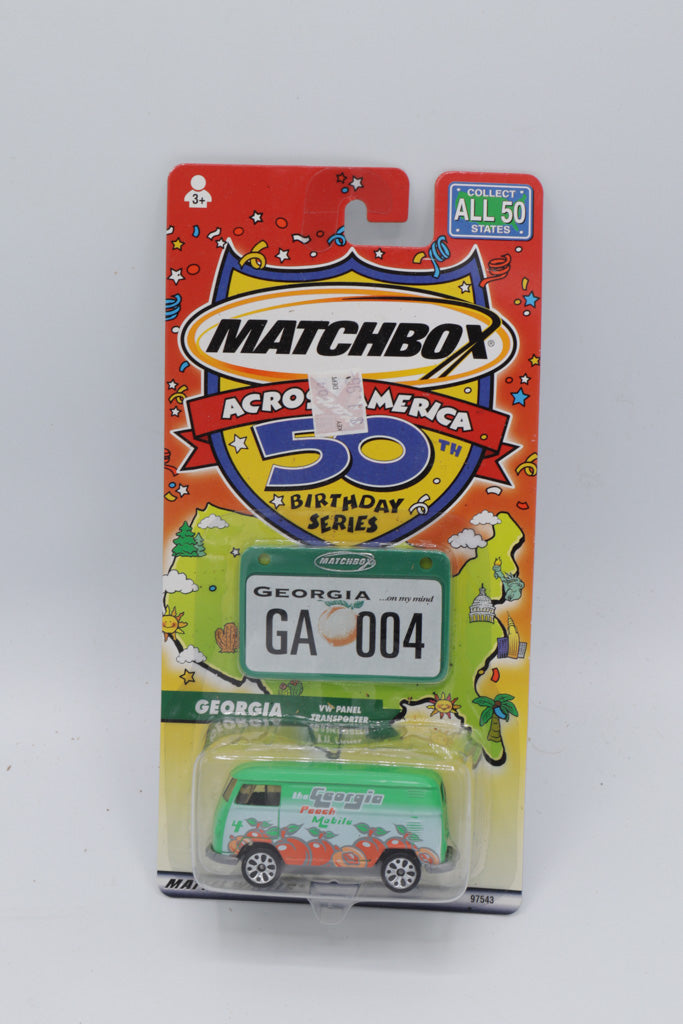 Matchbox Across America 50th Birthday Series – Georgia VW Panel Transporter (GA 004)