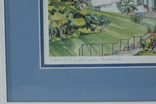 Load image into Gallery viewer, C Holding Gibbs Hill Lighthouse Bermuda Vintage Framed Art Print 13 x 17
