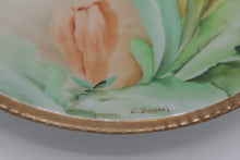 Load image into Gallery viewer, Richard Ginori Hand-Painted Floral Plate – Signed C. Donni, Italy

