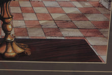 Load image into Gallery viewer, Decorative Globe Still Life – Framed World Map Interior Print
