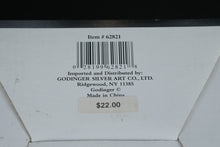 Load image into Gallery viewer, Godinger 6-Piece Fondue Set – Porcelain Pot, Chrome Rack &amp; Stainless Forks (New in Box)
