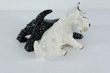Load image into Gallery viewer, Goebel Scotty Dog Figurine Pair Black White Porcelain West Highland Terrier 14 Inch
