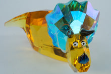 Load image into Gallery viewer, Swarovski &quot;Travis the Triceratops&quot; Lovlot Dino Figurine – 1143458
