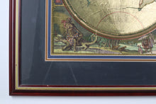 Load image into Gallery viewer, Double Hemisphere Map - Gold Foil
