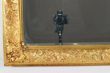 Load image into Gallery viewer, Gold Framed Mirror with Flowers, Vines and Leaves - 45 x 35
