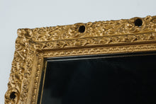 Load image into Gallery viewer, Antique Gilt Gesso Wall Mirror / Picture Frame – Ornate Victorian Style, 28” x 40”
