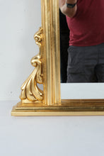 Load image into Gallery viewer, Large Gold Dome Top Mirror – 49.5&quot; x 43&quot;
