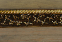 Load image into Gallery viewer, Regency-Inspired Carved Console Table with Gold Accents
