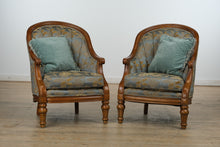 Load image into Gallery viewer, Pair of Golden Carolina Club Chairs by Vanguard Furniture
