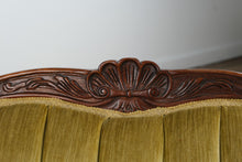 Load image into Gallery viewer, Antique Golden Velvet Sofa
