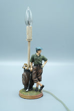 Load image into Gallery viewer, Waiting For His Next Shot – Golfer Figurine Lamp – 14.5&quot; Tall
