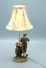 Load image into Gallery viewer, Waiting For His Next Shot – Golfer Figurine Lamp – 14.5&quot; Tall
