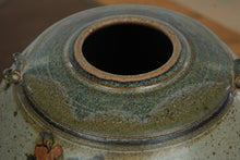 Load image into Gallery viewer, Studio Art Pottery Lidded Jar by Gordon Batten Riverwood Pottery Signed Ceramic 10 Inch
