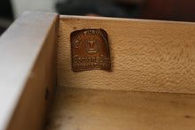 Load image into Gallery viewer, Gordon’s Inc. Mid-Century Walnut and Travertine Side Table with Drawer
