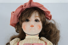 Load image into Gallery viewer, Vintage 1981 Gorham Rosamond Porcelain Musical Doll 19 Inch Wind Up Key
