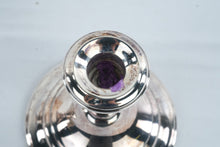 Load image into Gallery viewer, Gorham EP YC3000 Silver Plate Candlesticks Pair Classic Taper Candle Holders
