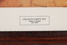 Load image into Gallery viewer, Grandfather&#39;s Pet by William Snape Framed Print
