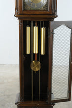 Load image into Gallery viewer, Ridgeway Grandfather Clock Tempus Fugit 3 Weight Pendulum Chime Wood 72 Inch
