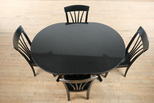 Load image into Gallery viewer, Crescent Oval Dining Set with Granite Top by Saloom Furniture
