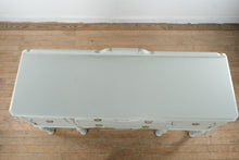 Load image into Gallery viewer, Painted Jacobean Style Buffet Sideboard with Cabinet Doors and Drawers
