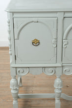 Load image into Gallery viewer, Painted Jacobean Style Buffet Sideboard with Cabinet Doors and Drawers
