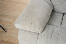 Load image into Gallery viewer, Ashley Manual Reclining Sofa, 3 Seat Fabric Recliner Couch
