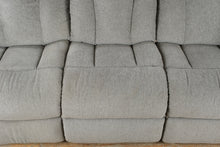 Load image into Gallery viewer, Ashley Manual Reclining Sofa, 3 Seat Fabric Recliner Couch

