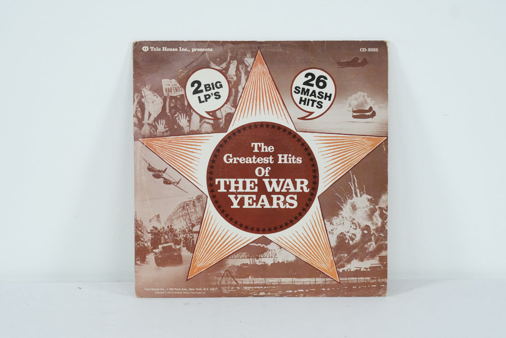 The Greatest Hits of the War Years – 2 LP Vinyl Set (Tele House CD-2035, 1970s)