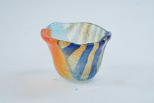 Load image into Gallery viewer, Anactacia Glass Design Greek Handmade Multicolor Art Glass Bowl 4 Inch
