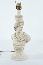 Load image into Gallery viewer, Regal Greek Bust Table Lamp by Alsy (1990) – Neoclassical Style
