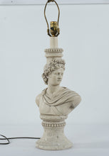 Load image into Gallery viewer, Regal Greek Bust Table Lamp by Alsy (1990) – Neoclassical Style
