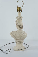 Load image into Gallery viewer, Regal Greek Bust Table Lamp by Alsy (1990) – Neoclassical Style
