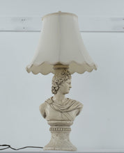 Load image into Gallery viewer, Regal Greek Bust Table Lamp by Alsy (1990) – Neoclassical Style
