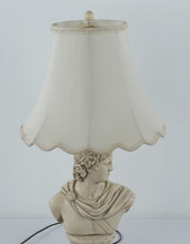 Load image into Gallery viewer, Regal Greek Bust Table Lamp by Alsy (1990) – Neoclassical Style
