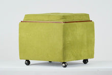 Load image into Gallery viewer, Green Leo Storage Ottoman by La-Z-Boy
